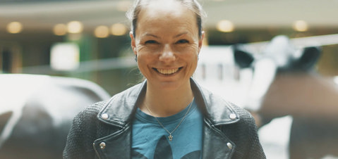 "There are so many great colleagues in Arla and everyone has something to contribute with." 