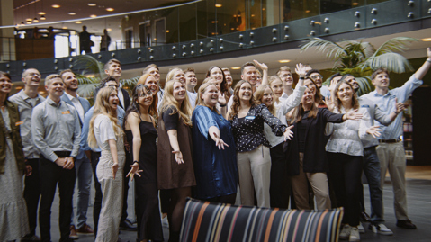 Whether you’re joining one of our graduate programmes, exploring student positions or taking your first steps in your career